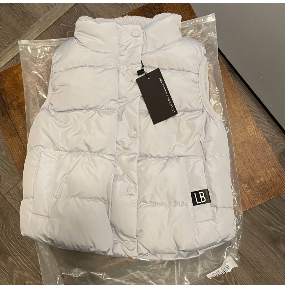 LB Grey Puffer Vest